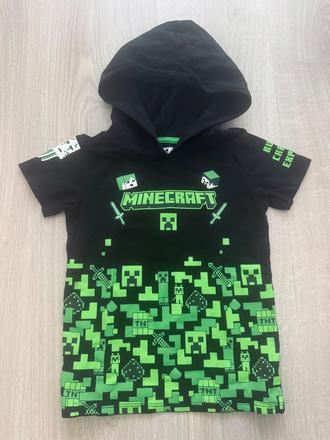 Tričko s kapucňou minecraft 110, 110