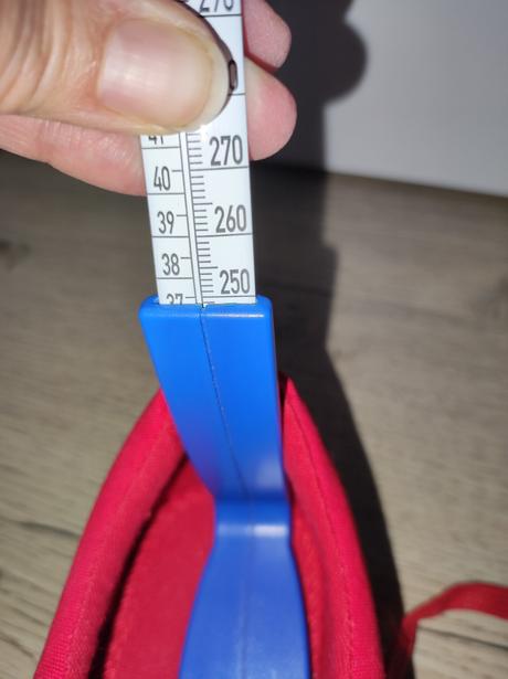 Červené tenisky nenosené, 39