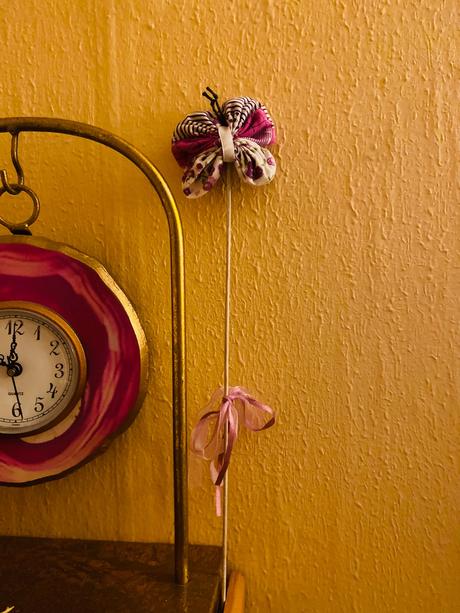 Motýľ zápich - jar veľkonočná dekorácia, 