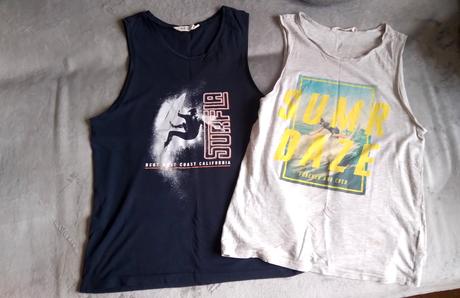 Tielko tričko 1+1 zadarmo, h&m,170