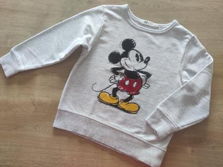 Mickey mikina 110/116, h&m,110