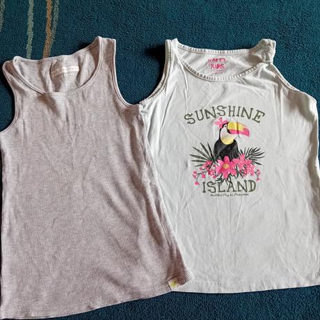 2 letne bavlnene tielka, 134