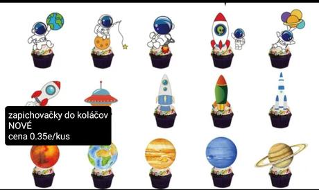 Párty dekorácie -vesmír, 