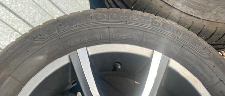 Letné pneumatiky dunlop na diskoch mak, 