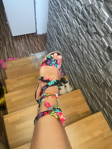 Ovinovacie sandalky tina & co, 40