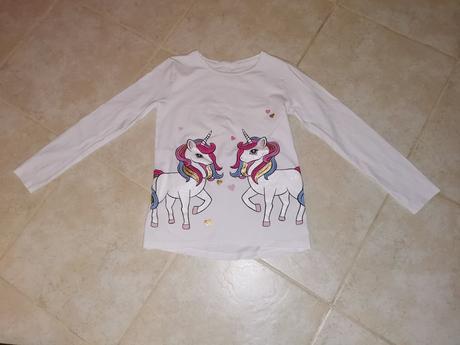 Tricko s dlhym rukavom, h&m,122