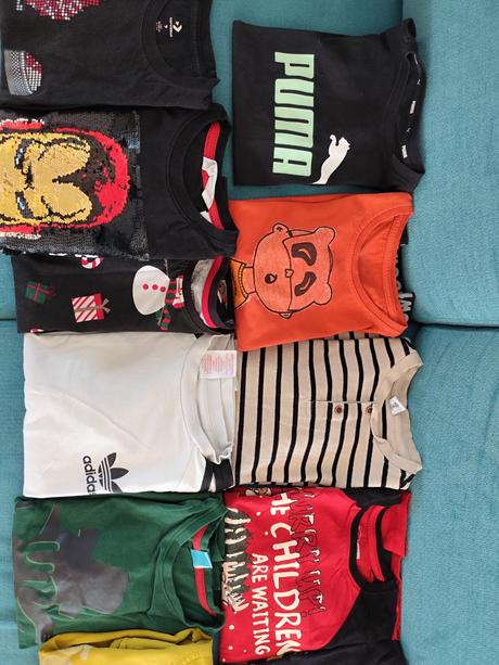 Balík chlapčenského oblečenia v. 128-134, 122–134