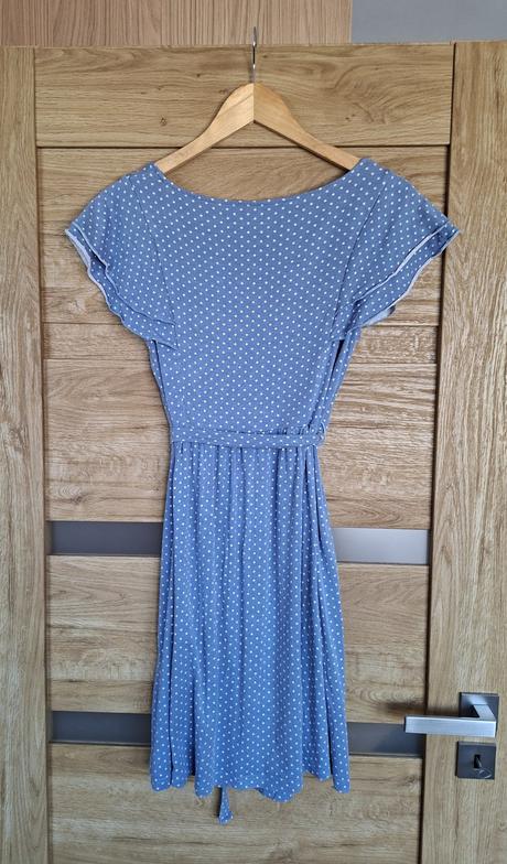 Bodkované materské šaty, bonprix,36