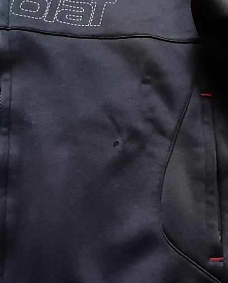 Chlapčenská čierna mikina na zips 152 babolat, 152