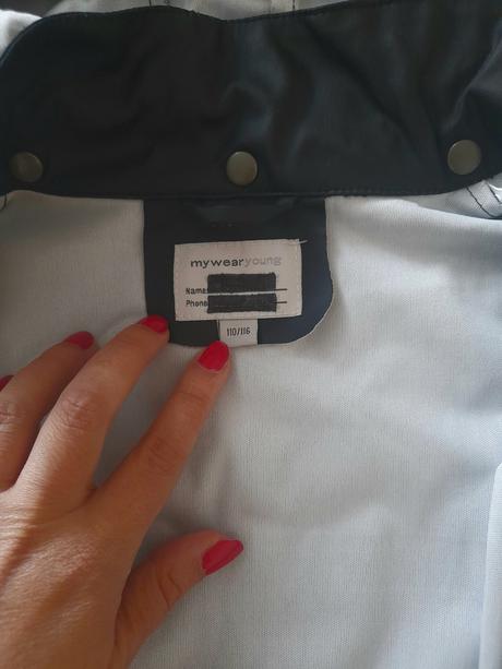 Gumena bunda do dazda 110/116, 116