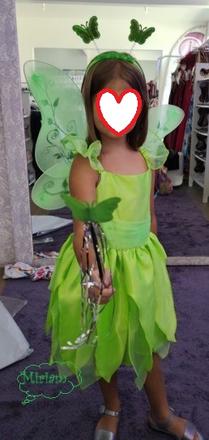 Cililing víla zvonilka 7-8 rokov 128/134,