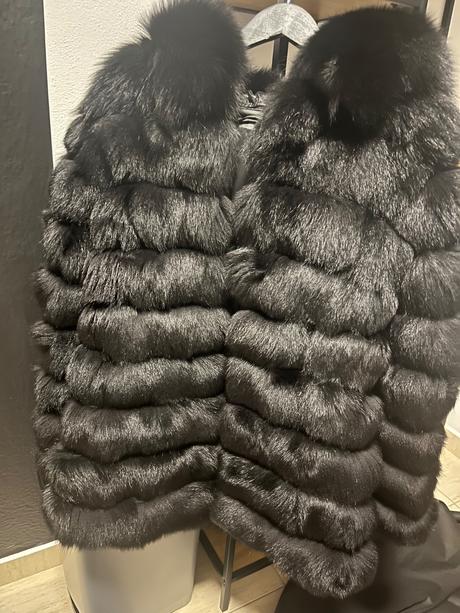 Pravy kožuch 6v1 s kapucňou, m