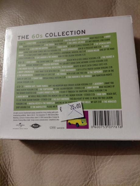 Cd  the 60 s collection, nové - 3cds, 