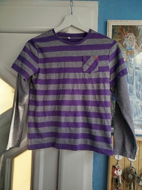 Pekné pásikavé tričko pre 9/10r., 134