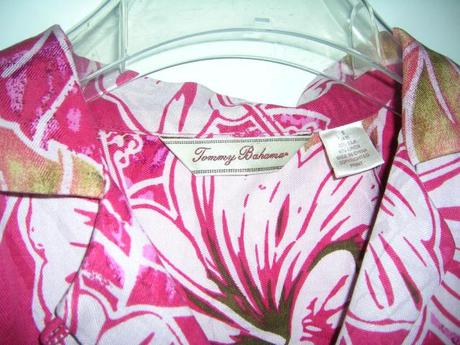 Hodvábna košeľa tommy bahama, m