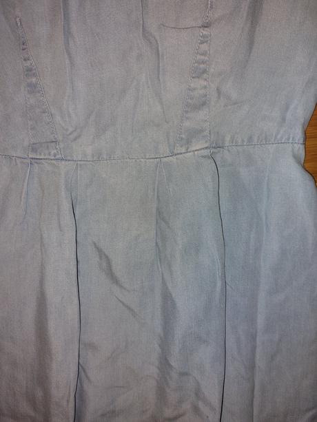 Šaty v imitácii rifľoviny, h&m,36