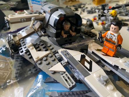 Lego star wars 75242 stíhačka tie black ace, 