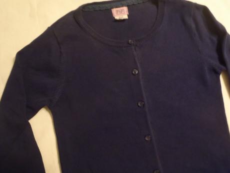 Tmavomodrý sveter, f&f,128