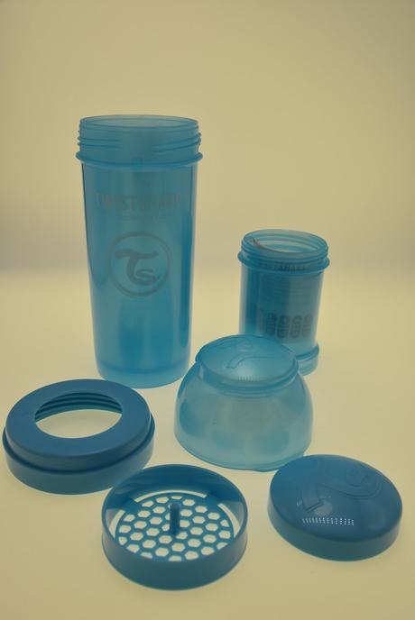 Kojenecká fľaša twistshake čierna, twistshake