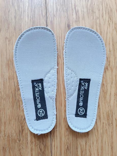 Papučky protetika raven blue v. 24, protetika,24