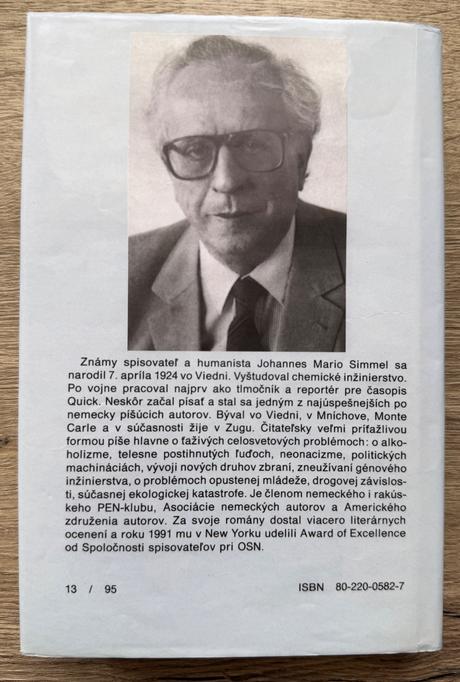 Kniha láska je len slovo johannes mario simmel,