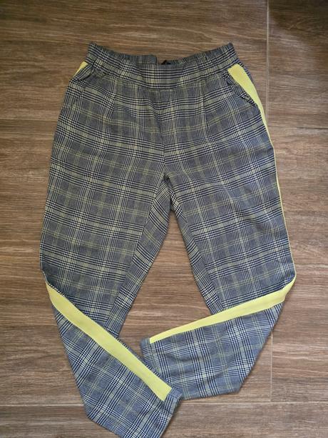 Kárované nohavice m, fishbone,m