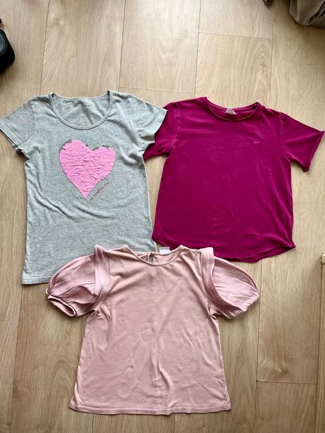3 tričká, zara,146