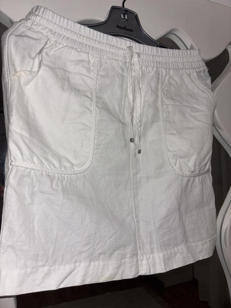 Ľanová sukňa esprit 34/36, esprit,34