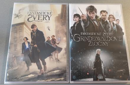 Dvd harry potter fantastické zvery 1 a 2, 