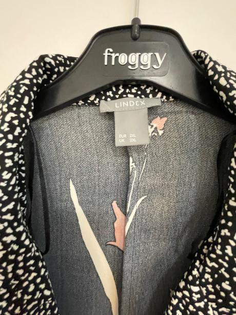 Kvetinové kimonové sako, lindex,48 / 50 / xxl