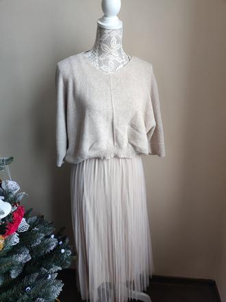 Dámske šaty 2v 1, m