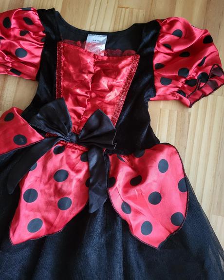 Karnevalové šaty lienka na 3-4 roky, 