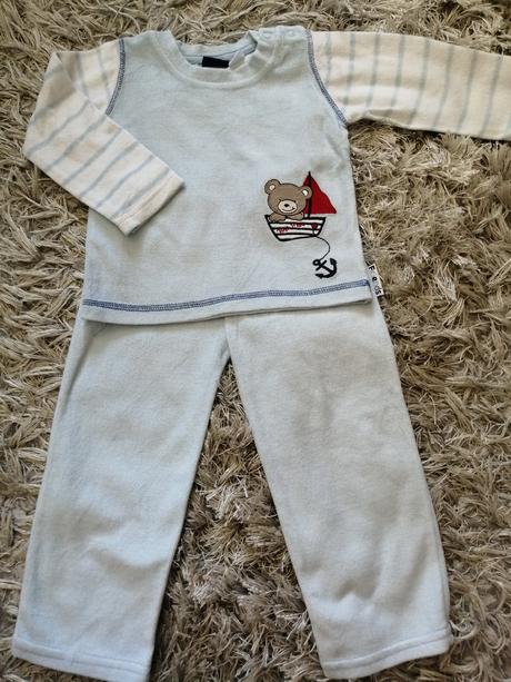 Velurová súprava 86/92, lupilu,92