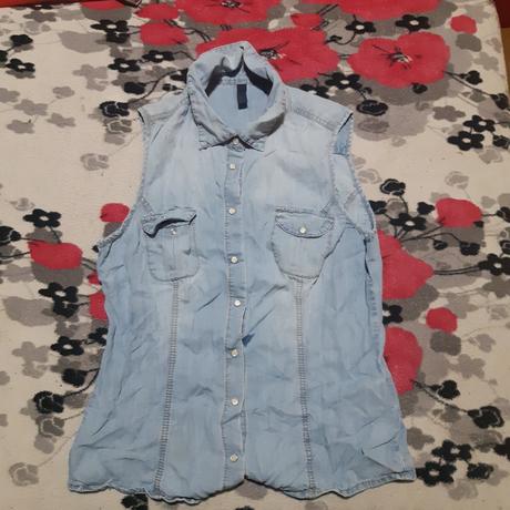 Dámska ryflova košele, benetton,m