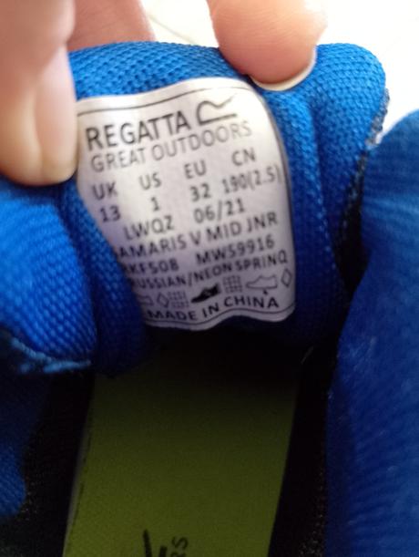 Reggata nepremokavé topánky, regatta,32