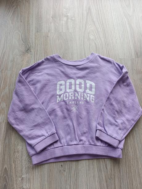 Dievčenská fialová kratšia mikina, sinsay,122