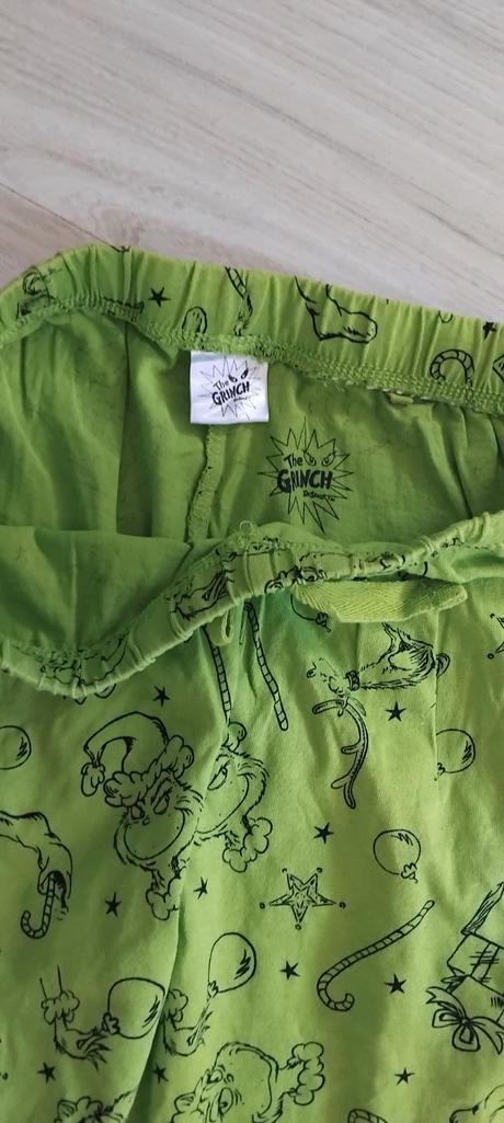 Grinch pyžamové nohavice, sinsay,xs