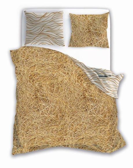 Bavlnené obliečky 200x220 slama,