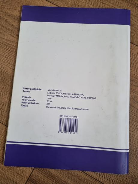 Manažment ii, 