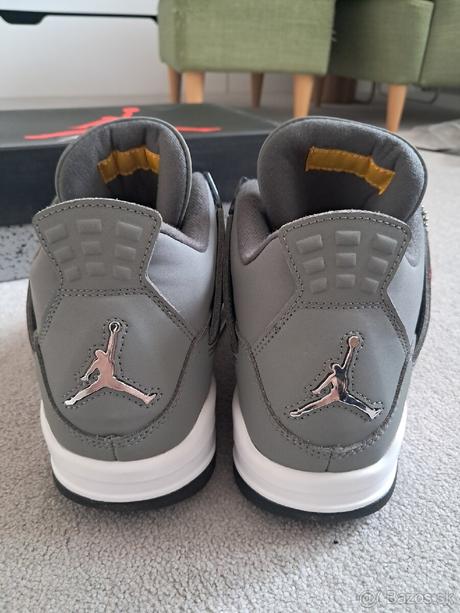 Air jordan 4 cool gray - nove s visačkou nike, nike,45