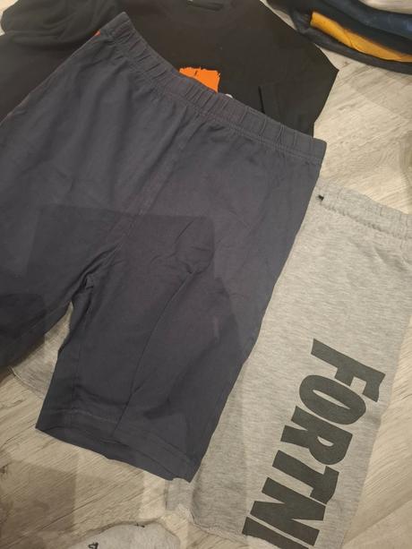 Balík trička, kraťasy veľ.140, cca32ks, 140–152