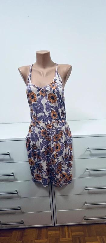 Letné vzorované plážové šaty, h&m,38