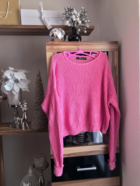 Oversize cukríkový sveter, amisu,xs