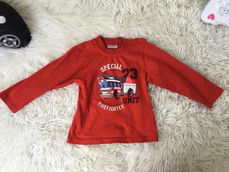 Tričko hasičské auto, japitex,86