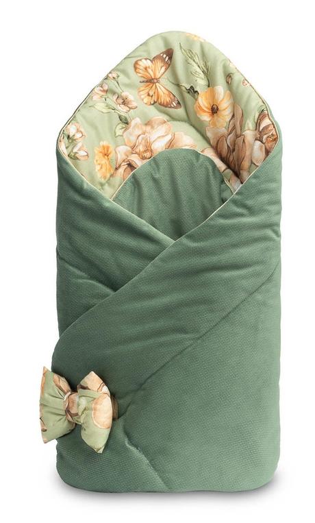 Sensillo zavinovačka velvet park zelený 75x75 cm,