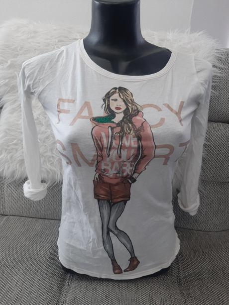 Tričko bershka velk. s., bershka,s