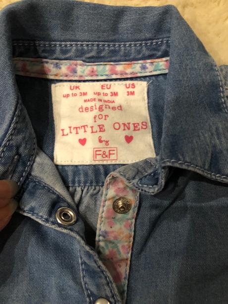 Rifľová bundička / kabátik, f&f,62