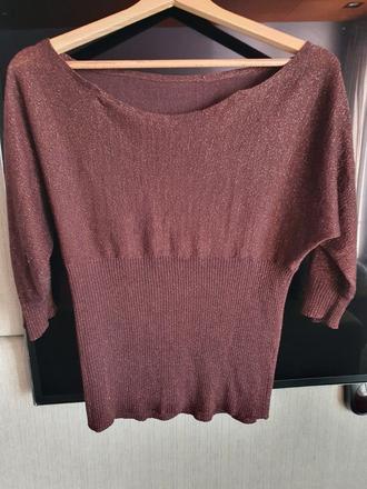 Trblietavý svetrík/top missq, s