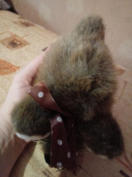 Plysák - mys s okuliarmi,