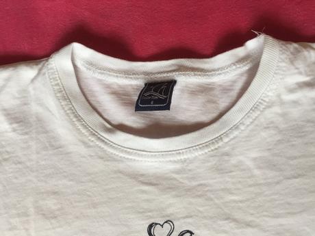 Biele tričko s rybami z chorvátska, 116